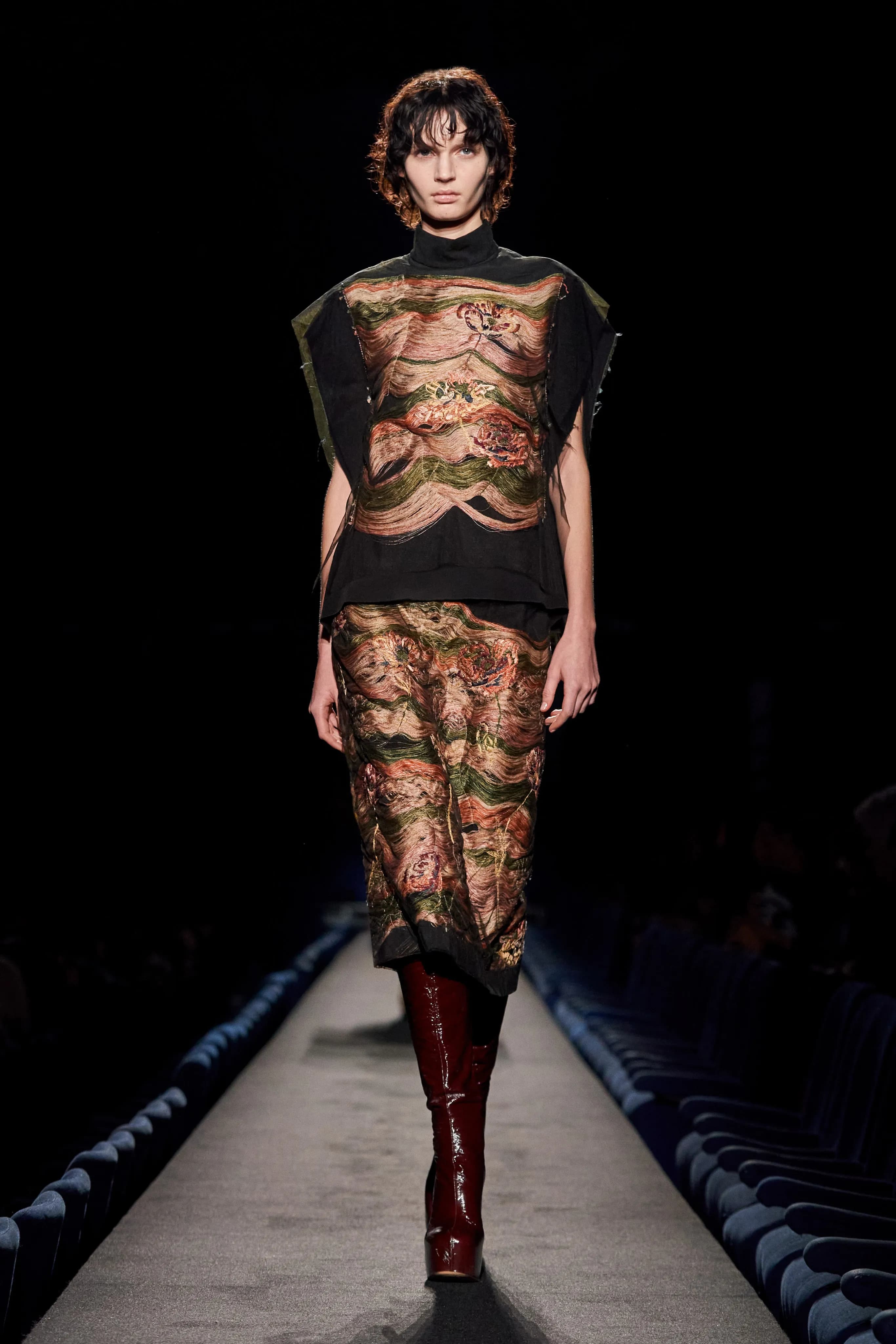 Dries Van Noten Fall 2023 Ready-to-Wear runway look