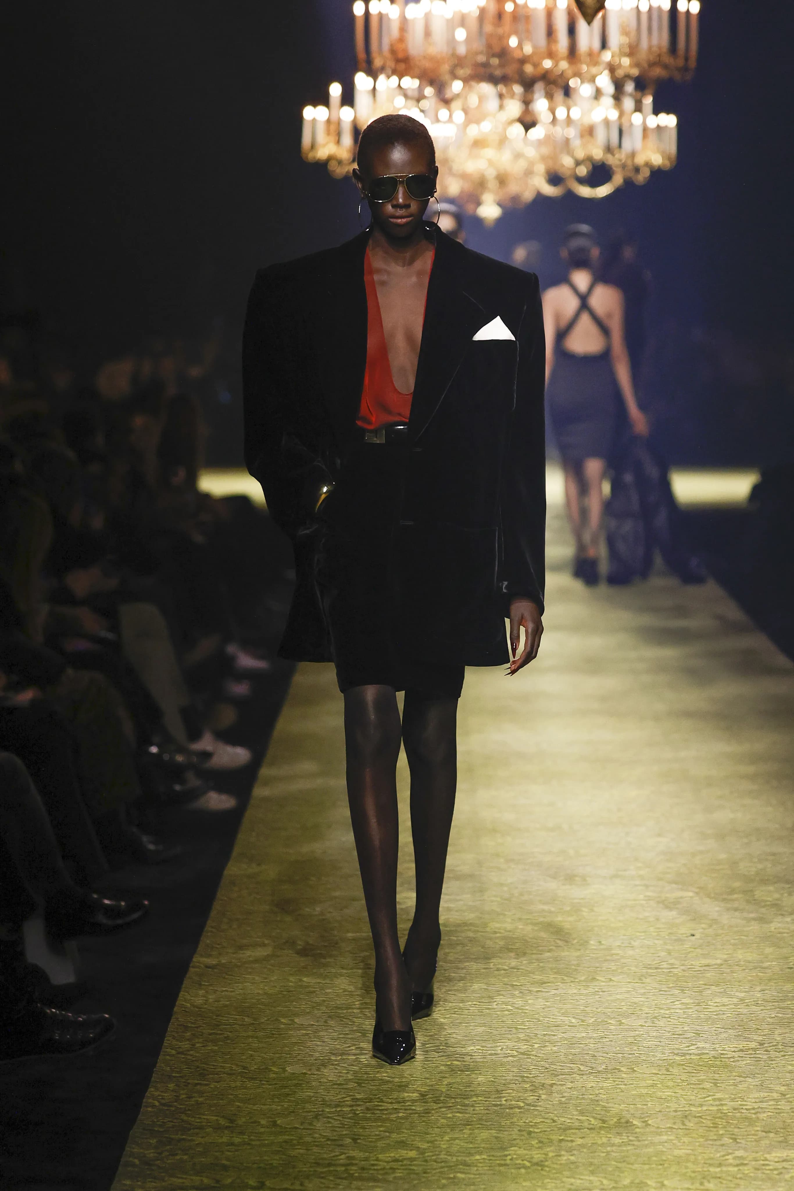 Saint Laurent Fall 2023 Ready-to-Wear runway look