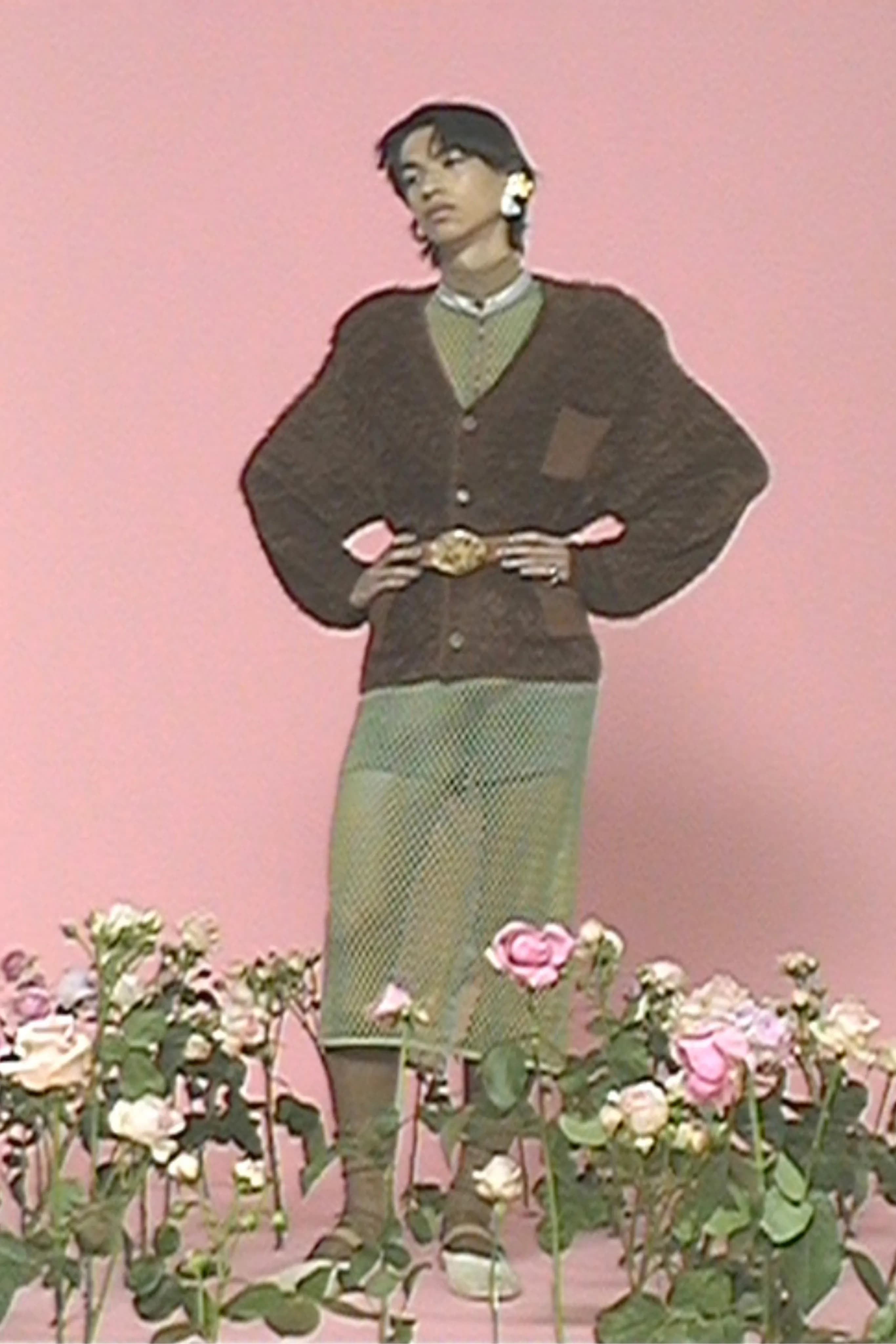 Acne Studios Spring 2023 Menswear runway look